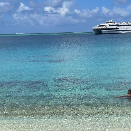 Manava Huahine Beach House Apartment Fare Exterior photo