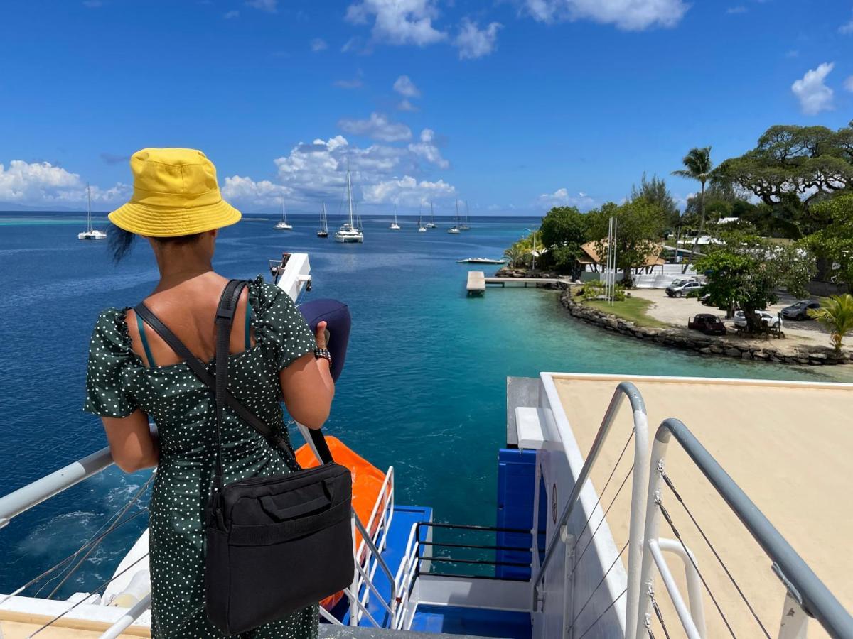 Manava Huahine Beach House Apartment Fare Exterior photo