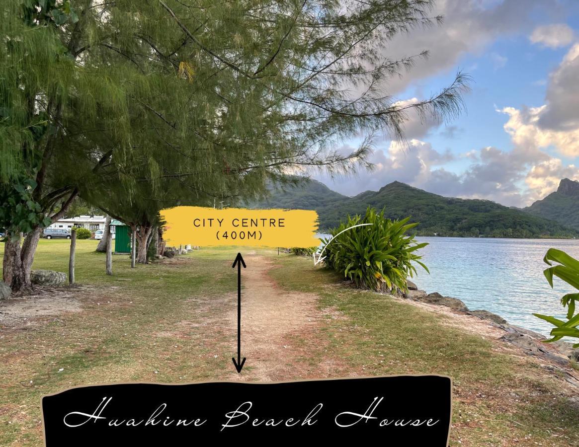 Manava Huahine Beach House Apartment Fare Exterior photo