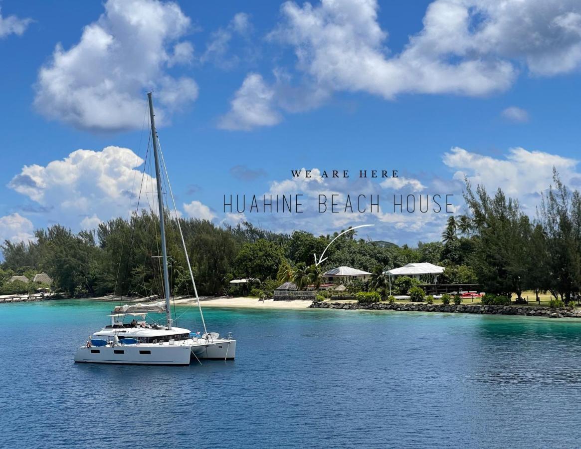 Manava Huahine Beach House Apartment Fare Exterior photo
