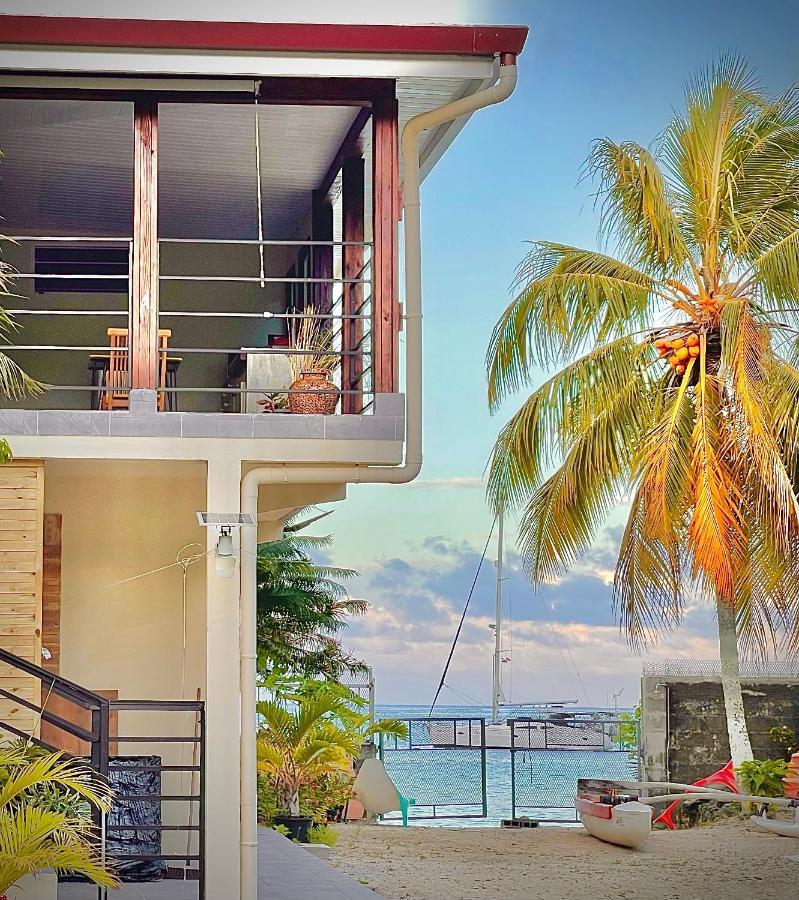 Manava Huahine Beach House Apartment Fare Exterior photo