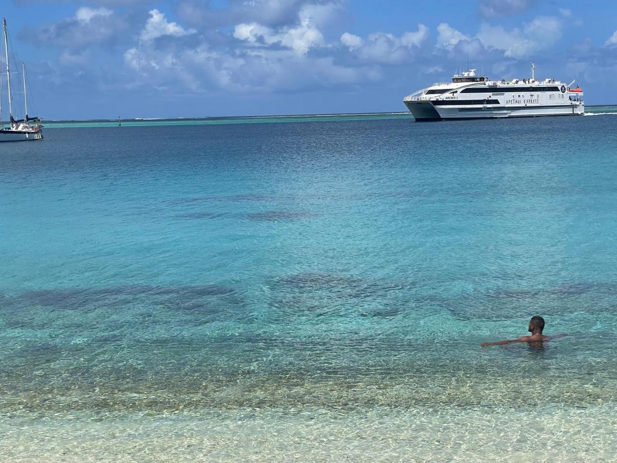 Manava Huahine Beach House Apartment Fare Exterior photo